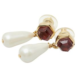 Pendientes Chanel Coco Mark Dorado