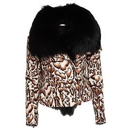 Diane Von Furstenberg, ponyskin coat Brown
