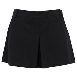 Minissaia-short plissada Tom Ford em lã preta Preto