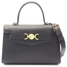 Versace Medusa '95 2WAY Lederhandtasche Schwarz
