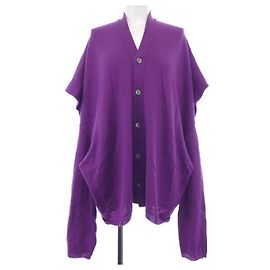 Comme Des Garcons Cardigan de lã COMME des GARÇONS GO-N010 Roxo