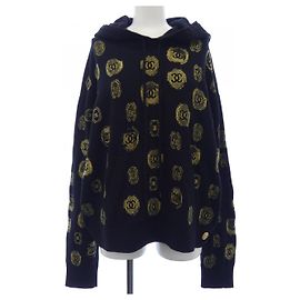 Sweat à capuche en cachemire Chanel Noir Jaune