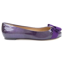 Salvatore Ferragamo Shoes Purple