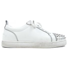 Chaussures Christian Louboutin Blanc