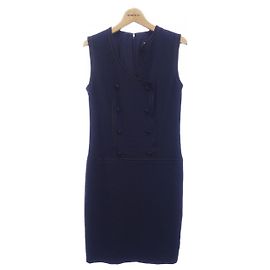 Chanel Kleid Blau Marineblau
