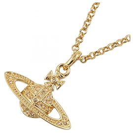 Collier en laiton Vivienne Westwood Doré