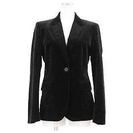 Giacca in velluto Gucci Nero