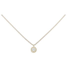 Autre Marque Collier en diamant Au750 Doré