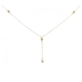Autre Marque Collier en diamant Au750 Doré