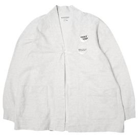 Autre Marque Cárdigan Kurt de algodón Mountain Research Blanco Azul claro