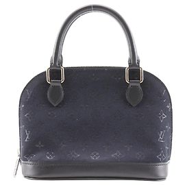 Louis Vuitton Little Alma Monogram Handbag Black