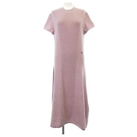 Hermès Robe en cachemire Hermes 5E2523D1 38 Rose