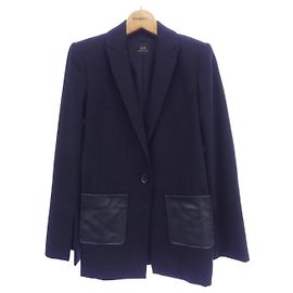 Armani Exchange Jacket Blue Navy blue