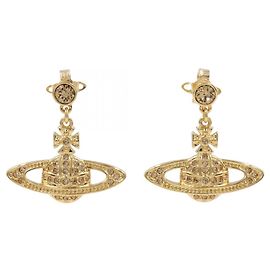 Orecchini in ottone Vivienne Westwood D'oro
