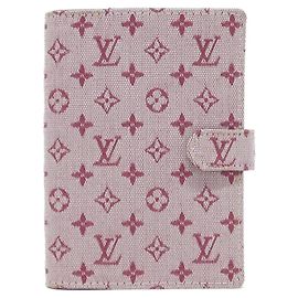 Louis Vuitton Monogram Mini Agenda PM R20912 Organizer Rot