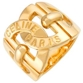Céline Anel 1 Celine em ouro amarelo 18K Dourado