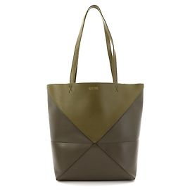 Borsa Loewe Puzzle Fold Tote Medium Cachi