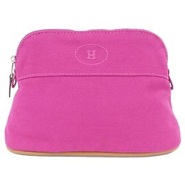 Hermès Bolso Pouch Mini Bolide Hermes Rosa Fucsia