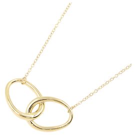 Collier Double Loop de Tiffany & Co. en or jaune 18K Doré