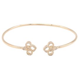 Tiffany & Co. Fleur de Lis Diamond Bracelet Golden Other
