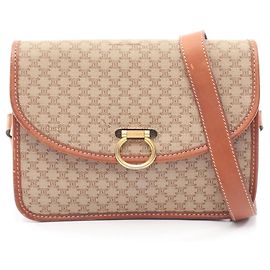 Céline Borsa a Spalla Celine Macadam Marrone Beige