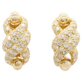 Orecchini Cartier Tornado Diamond D'oro Altro