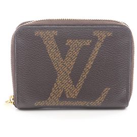 Portafoglio Zippy Louis Vuitton Marrone