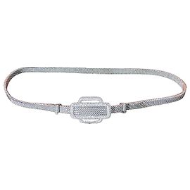 Pulseira Hermès Attelage em ouro branco e diamantes Prata