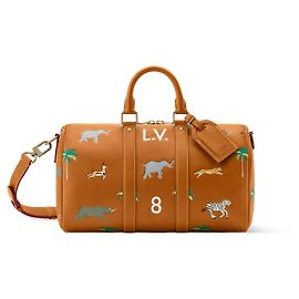 Louis Vuitton Keepall Bandoulière 35 x The Darjeeling Limited Marron