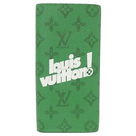 Cartera Louis Vuitton Everyday LV Brazza Verde Verde claro