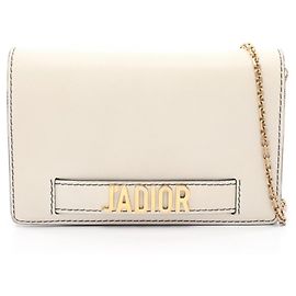 Bolsa de Alça Christian Dior J'ADIOR Branco