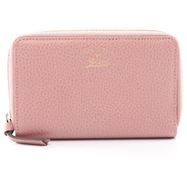 Gucci Swing Round Wallet in Pink Pink