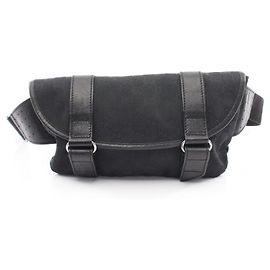 Sac banane Gucci GG Canvas Noir