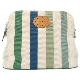 Hermès Hermes Bolide Ottoman Mini Handbag Pouch Green