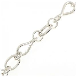 Loewe 925 Charm Bracelet Silvery