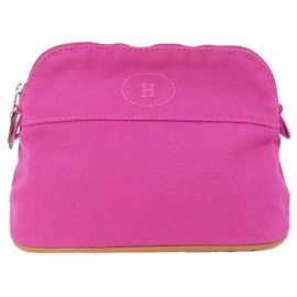 Hermès Hermes Bolide Mini Handbag Pouch Fuschia
