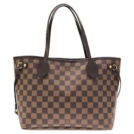 Bolso Louis Vuitton Damier Neverfull PM Damier ebene