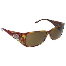 LOEWE Tortoise Sunglasses plastic Red Auth BA13225 Red