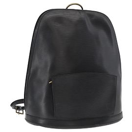 Rucksack LOUIS VUITTON Epi Gobelins Black M52292 LV Auth 178907 Schwarz