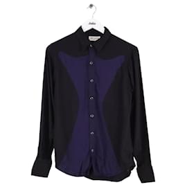 Yves Saint Laurent Camicia nera Nero