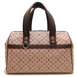 Louis Vuitton Monogram Mini Josephine GM Handtasche Fuschia