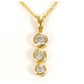 Autre Marque Collier en or jaune 18K avec diamant Doré Autre