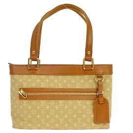 Louis Vuitton Lucille Mini Lin PM Beige