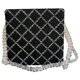 Bolsa de Compras Chanel em Tweed e Resina com Zíper e Corrente 2016 Outro