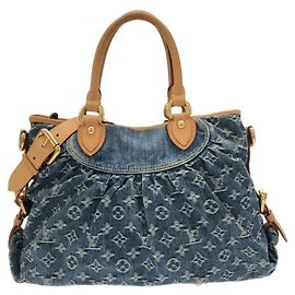 Bolsa Louis Vuitton Monogram Denim Neo Cabby MM Azul