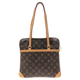Louis Vuitton Monogram Coussin GM Shoulder Bag Brown Monogram