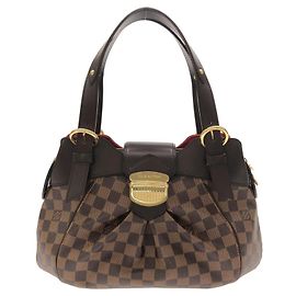 Sac à main Louis Vuitton Damier Sistina PM Marron