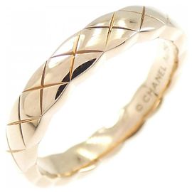 Anel Chanel Coco Crush Mini em ouro rosa Dourado