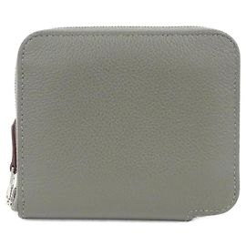 Hermès Hermes EN LIBERTE Silk Compact Wallet Brown Orange