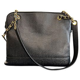 Bolsa de Ombro Chanel Triple CC Caviar 1996 Outro